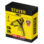 STAYER PRO 7, d 7 мм, 7 г/мин, электрический, пистолет термоклеевой, Professional (0681-07)