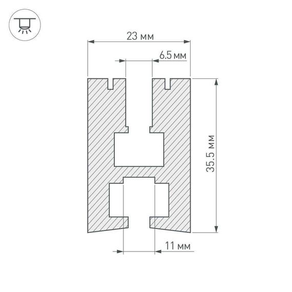 Профиль Arlight EX-2000 013208