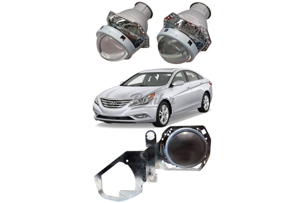 Готовый комплект для замены штатных линз Hyundai Sonata 6 YF 2014-2017