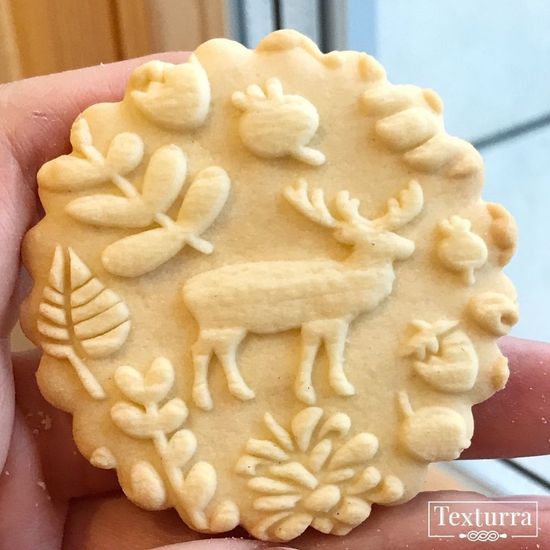 Скалка с узором Лесные зверушки