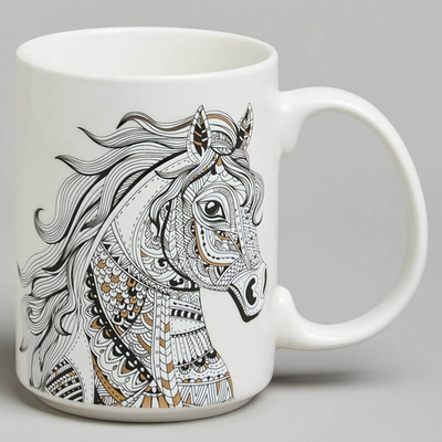 Кружка 500мл Лошадь, 97-760