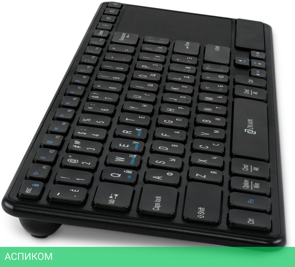Клавиатура Oklick K614W черный