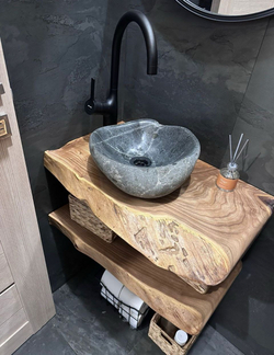 Подвесная тумба с раковиной