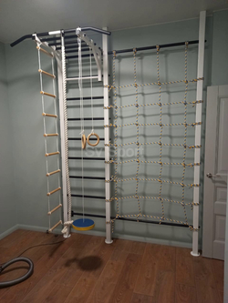 Монтаж шведской стенки Sv Sport враспор