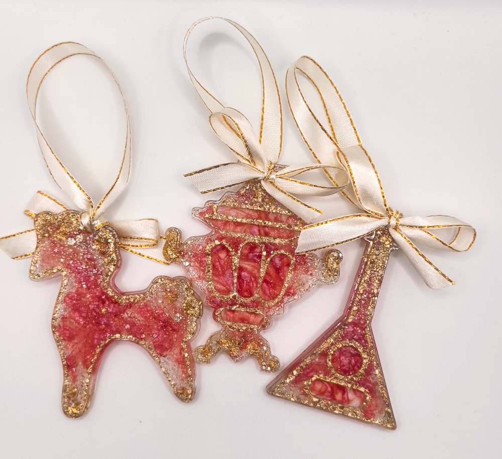 Ёлочные игрушки "Русский фольклор"