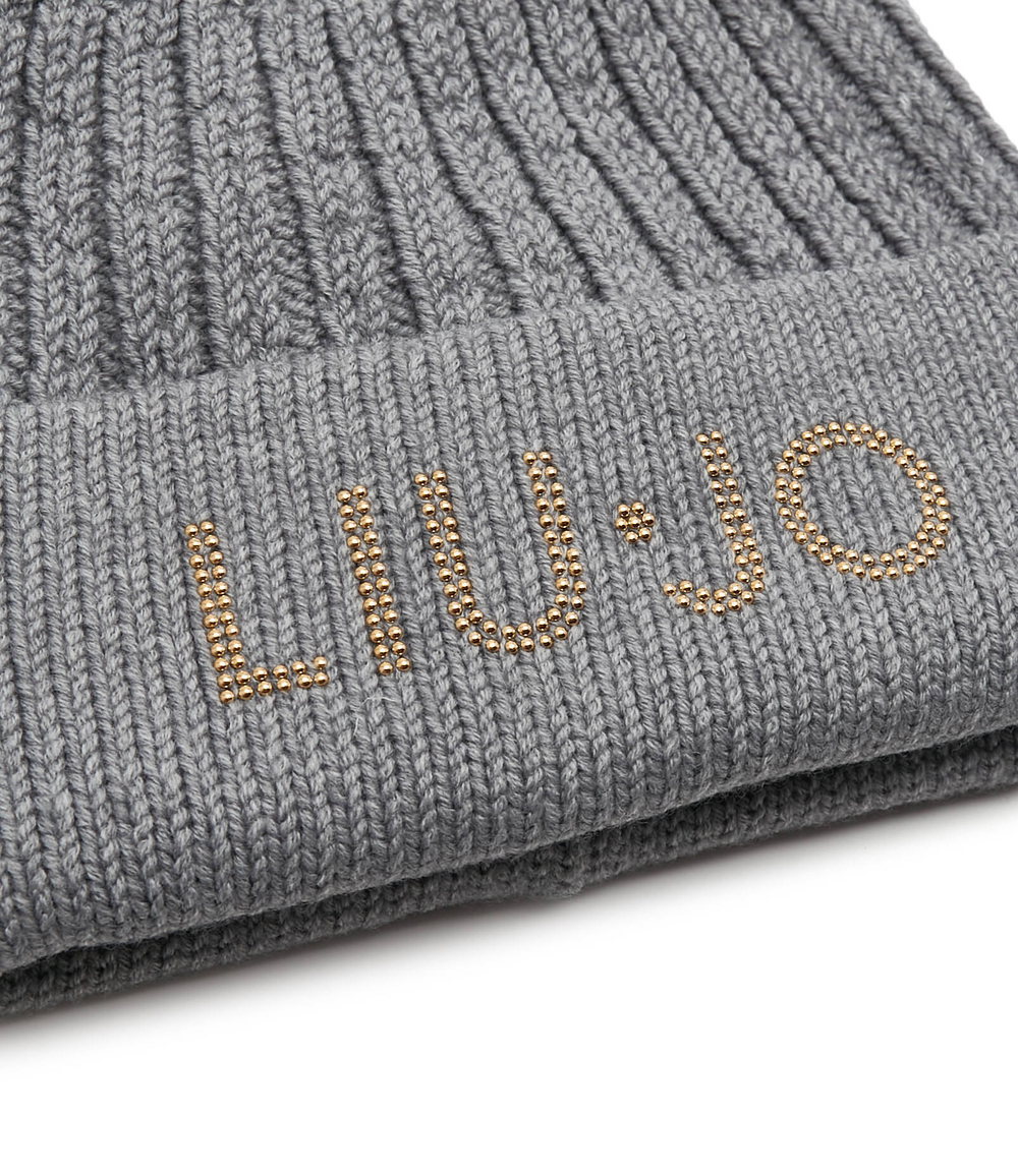 шапка logo borchie Liu Jo - серый(3F2102 M0300)