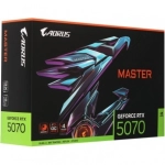 Видеокарта Gigabyte RTX5070 MASTER 12GB GDDR7 192bit 3xDP HDMI 3FAN RTL