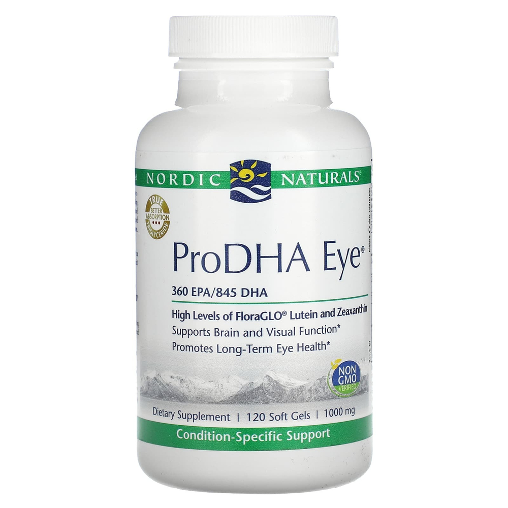 Nordic Naturals, ProDHA Eye®, 120 капсул