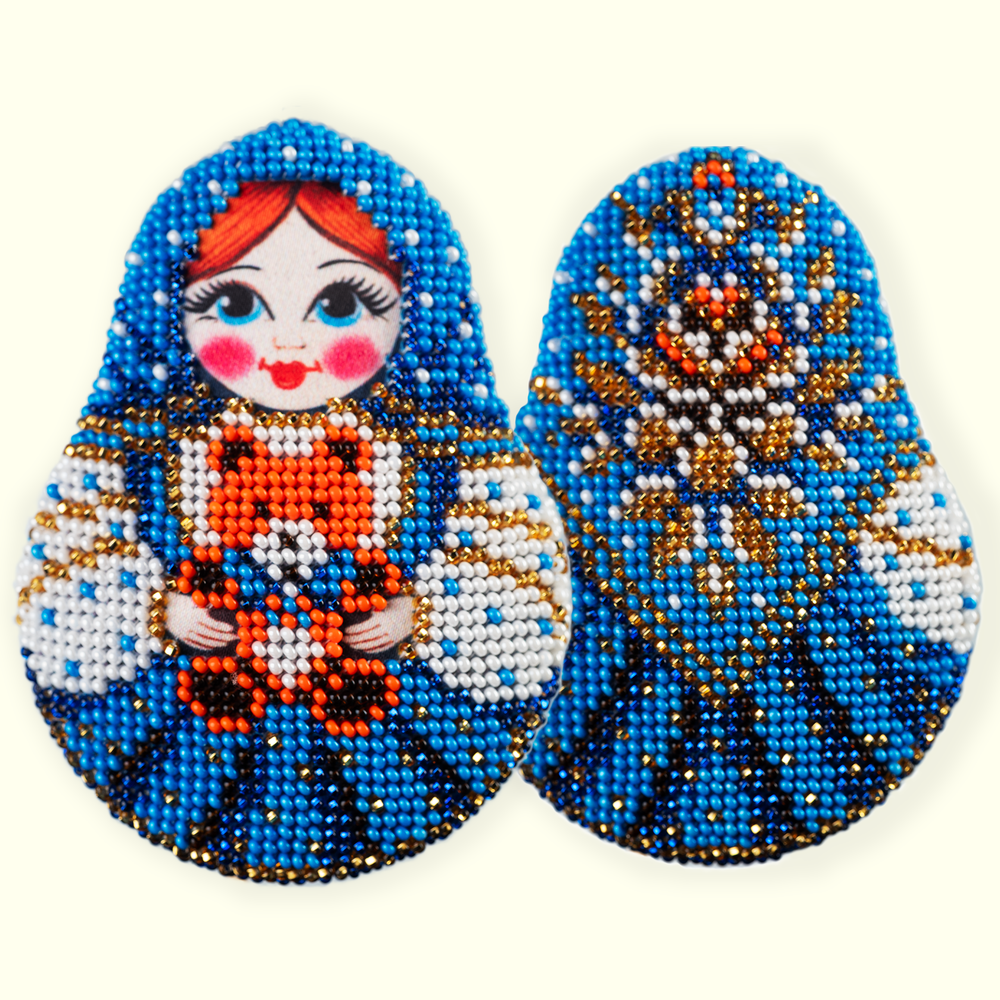  Матрешка с мишкой