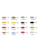 Блесна для рыбалки UL 1 30/4,0 BL/GR/FYe/FR-C