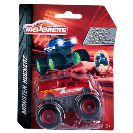 Majorette - Monster Rockerz 4x4 Пожарная машина 2057255 / артикул   2057255 07  / GTIN 3467452051573