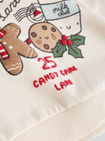 Толстовка и джоггеры в комплекте для малышей Next F07-971, Красный, Молочный