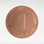 Germany, 1 Pfennig, 1973, (Stuttgart Mint - "F"), VF
