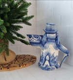 Кролик из Алисы фигурка гжель