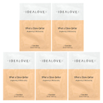 Idealove, What a Glow-Getter, осветляющие и увлажняющие тканевые маски, 5 шт. по 25 мл (0,85 жидк. унции)