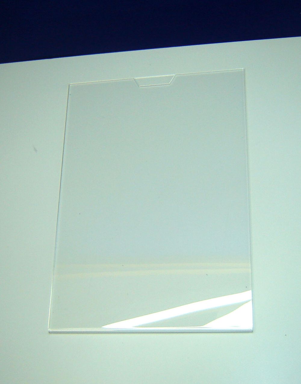 Карман информационный А4 вертикальный акриловый