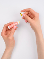 "Какао, Мята, Грейпфрут, Мохито" 100% Натуральные бальзамы для губ с пчелиным воском 4 шт.