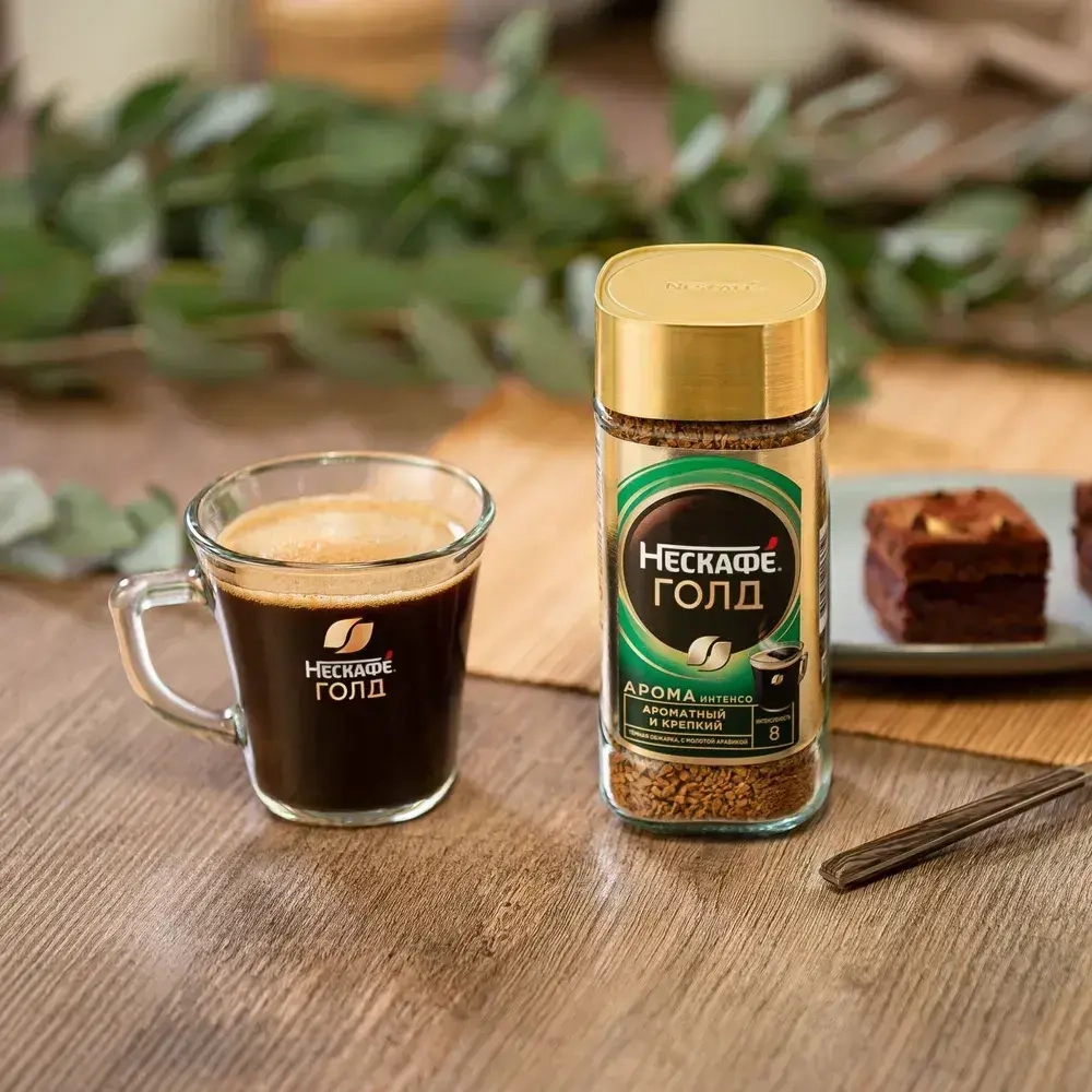 Кофе растворимый Нескафе Голд Арома Интенсо, 170 г