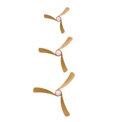 9048 Люстра-вентилятор NEMO M