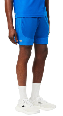 Мужские теннисные шорты Lacoste Ultra Dry Stretch Tennis - небесный