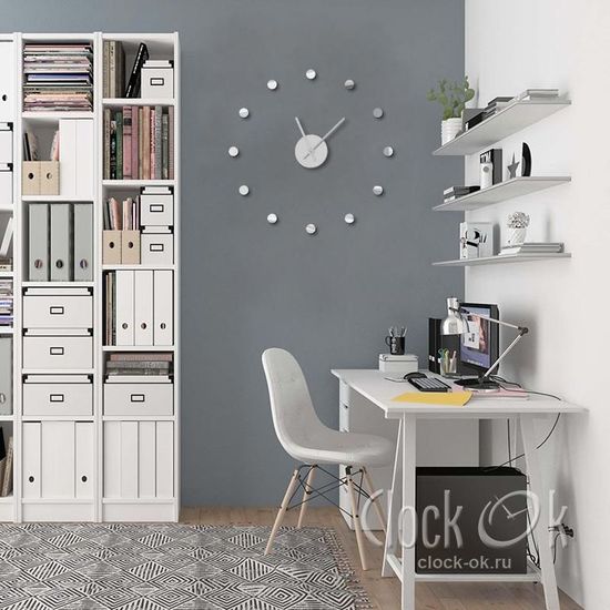 Настенные 3D часы Stones