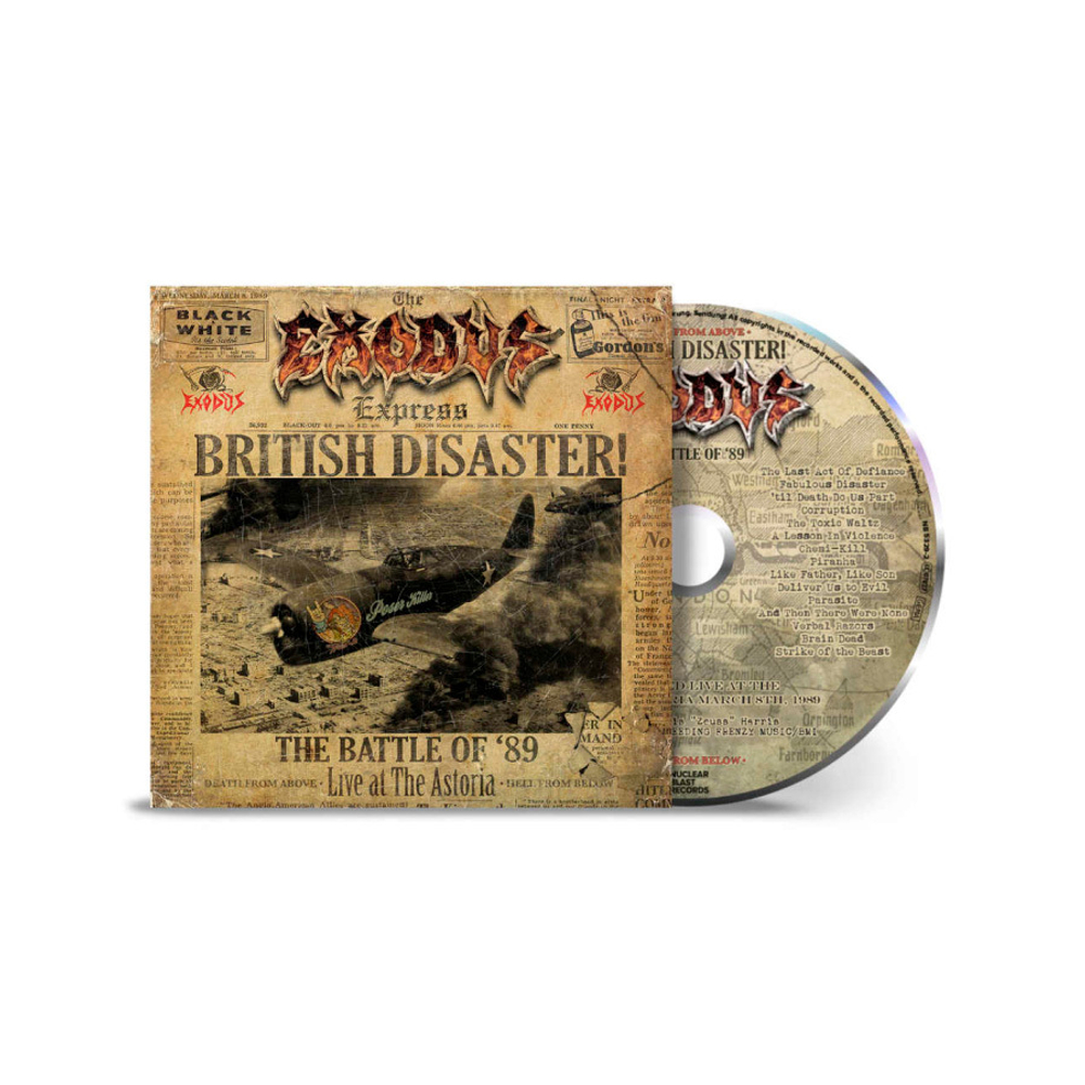 Exodus / British Disaster! The Battle Of '89 (Live At The Astoria)(RU)(CD)
