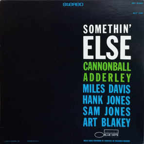 Cannonball Adderley / Somethin' Else (LP)