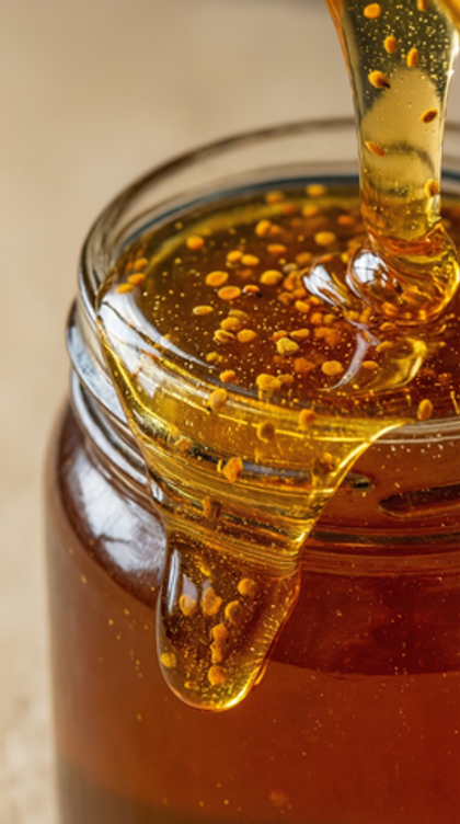 Мёд с пергой