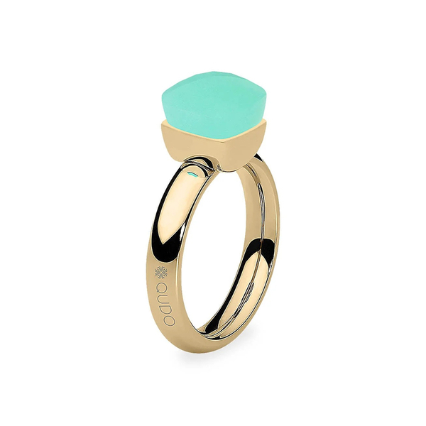 Кольцо Qudo FIRENZE 19 (G) Light Palace Green Opal 107001/40-4510 19 размер 19