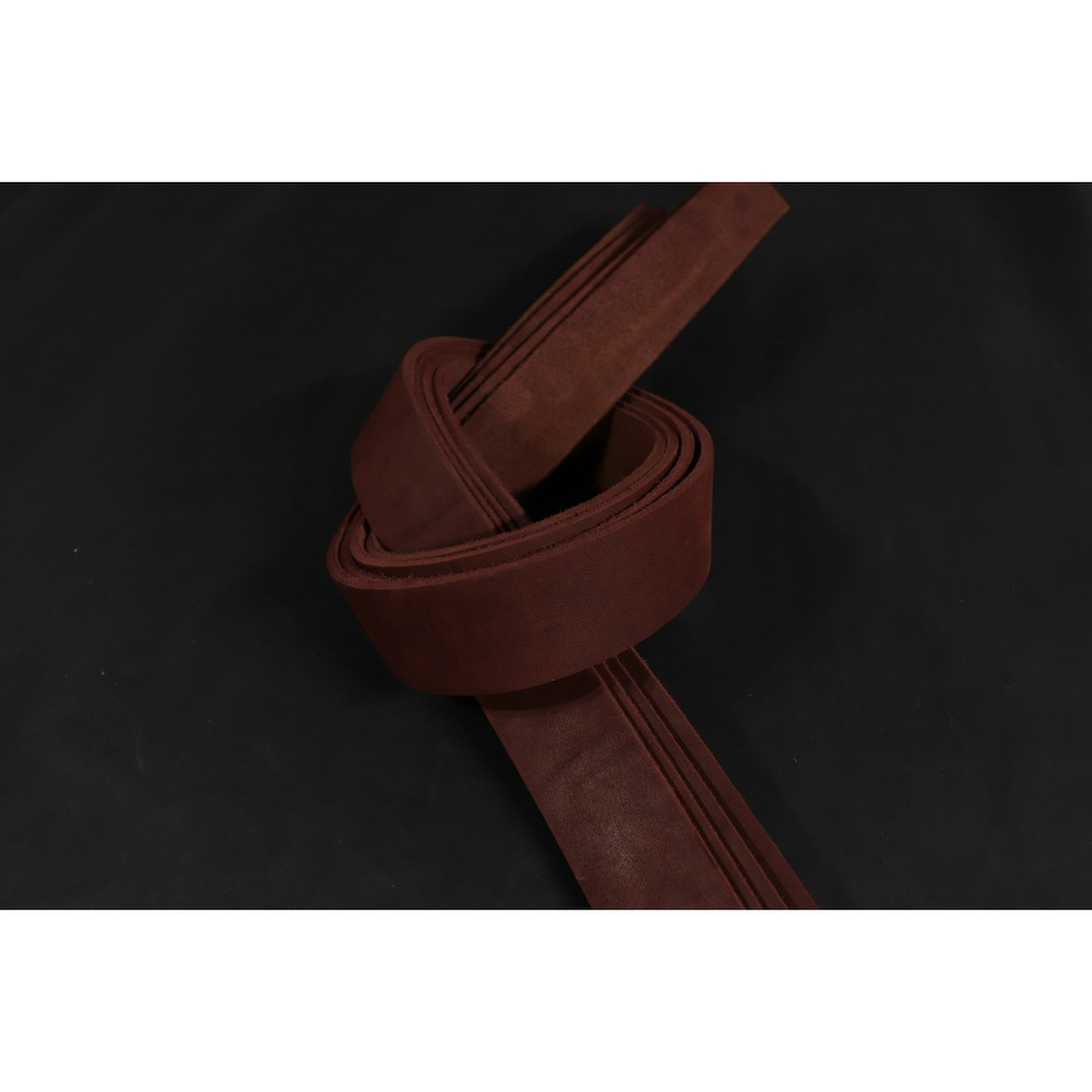 Ременная заготовка Бордо гладкая  ⠀