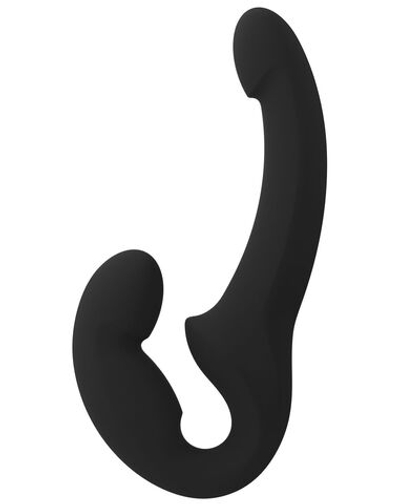 Черный безремневой страпон Share Lite (Цвет: черный)