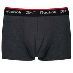 Мужские боксеры спортивные Reebok Mens Sports Trunk REDGRAVE 3P - black/charcoal/grey marl