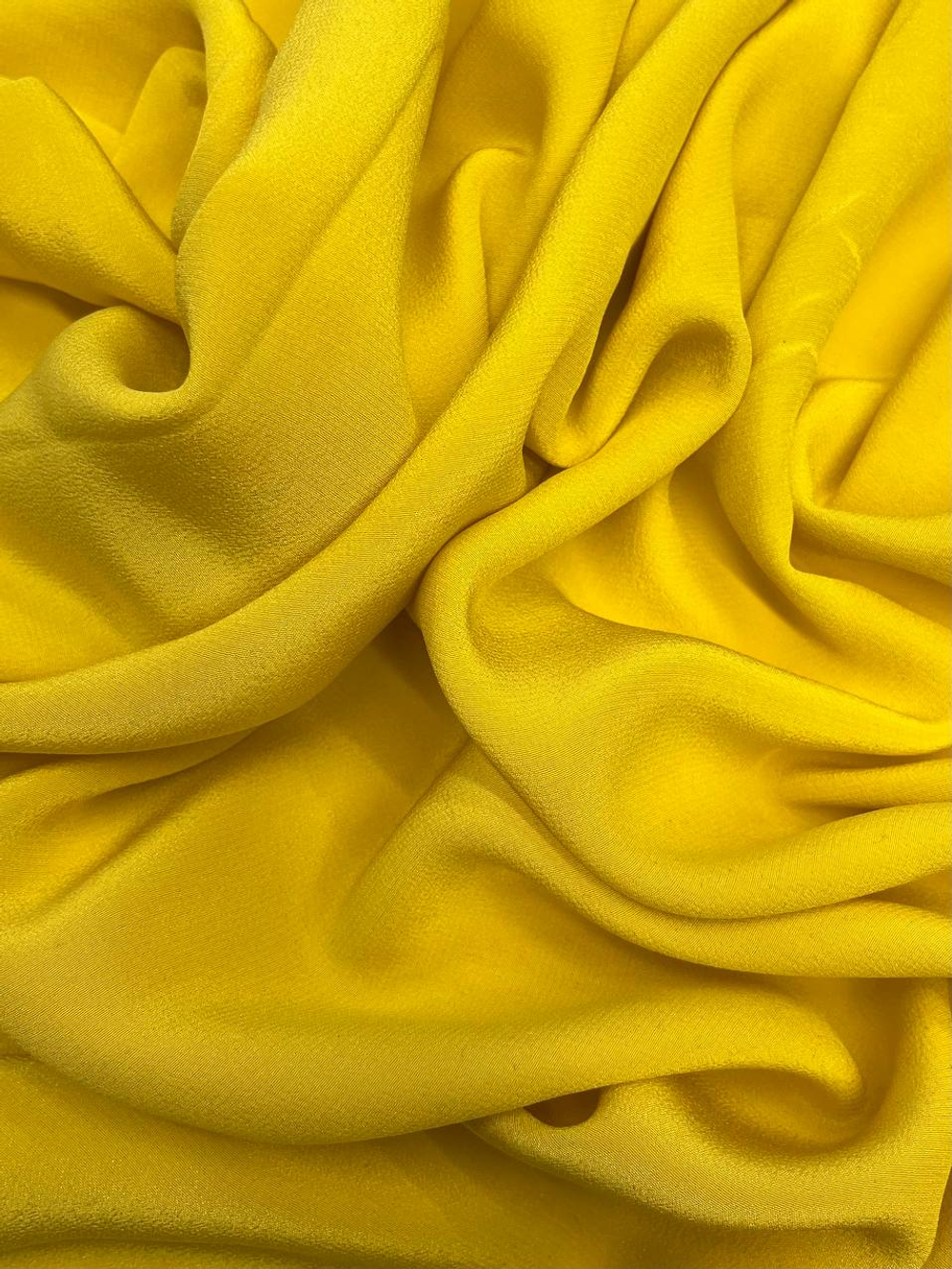 Шелк креп Escada ярко-жёлтый