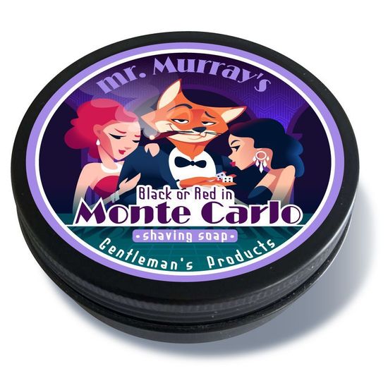 Мыло для бритья Mr Murray's Красное или черное в Монте-Карло