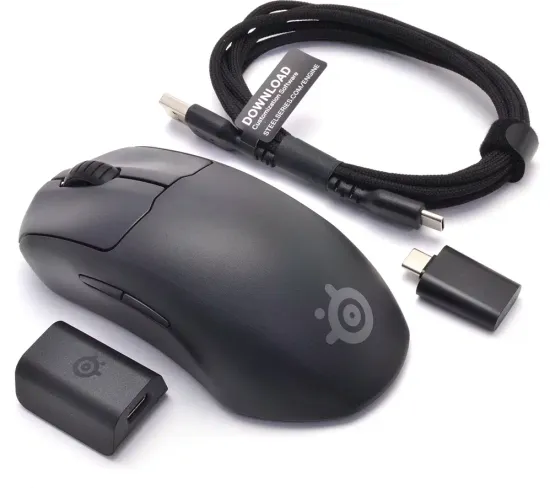 Беспроводная игровая мышь SteelSeries Prime Wireless, черный