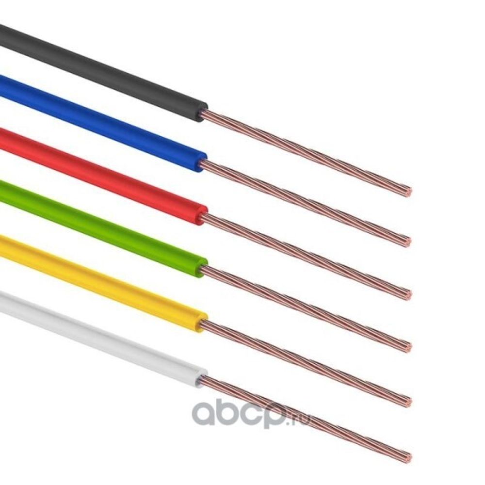 Набор проводов  Радуга  (1х0,50 мм, 6 цветов, по 3 м) (REXANT)