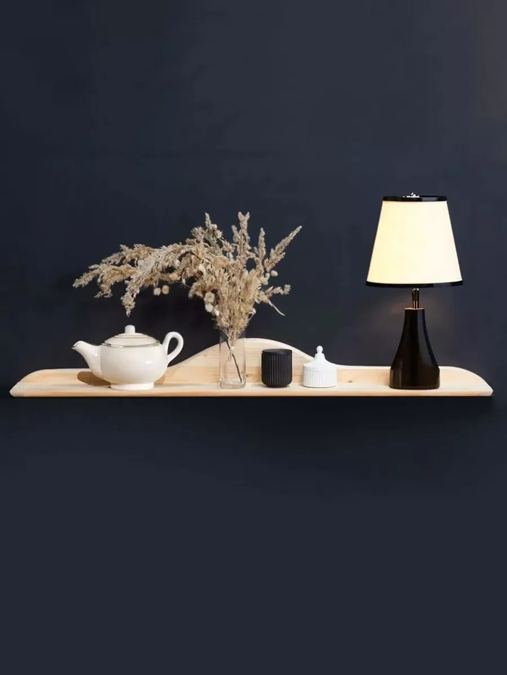 Полка Бритта 111х15 см из сосны