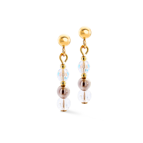 Серьги Coeur de Lion White-Gold 4245/21-1416