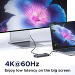 Док-станция USB-C 6-в-1 HDMI/2xUSB-C 3.2/2xUSB-A 3.2/PD 100W UGREEN 35998