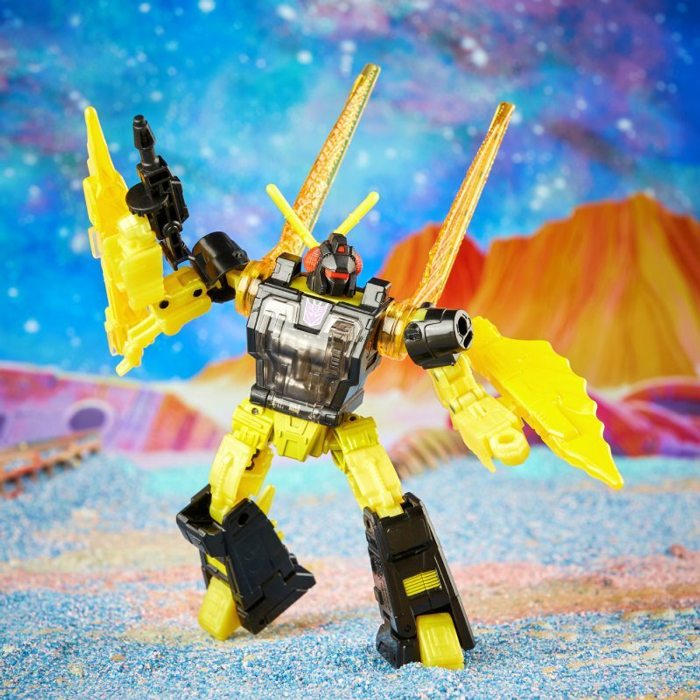 Hasbro Transformers Legacy - Набор фигурок Buzzworthy Bumblebee Creatures Collide F3933