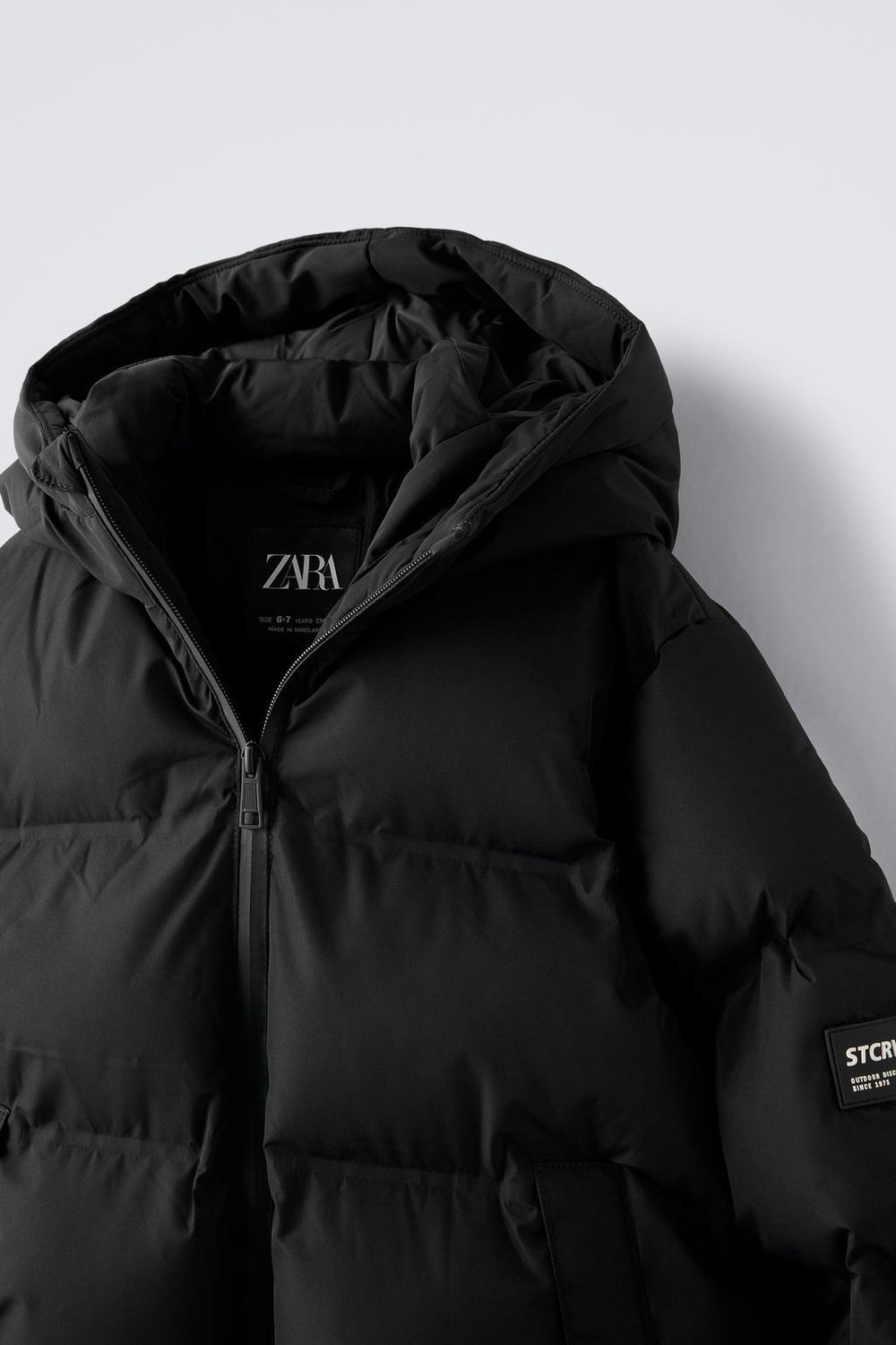 Пальто с нашивкой water repellent