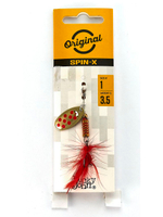 Блесна вращающаяся Lucky John SPIN X ROUND 01 3,5г FT (5шт. в упк.)