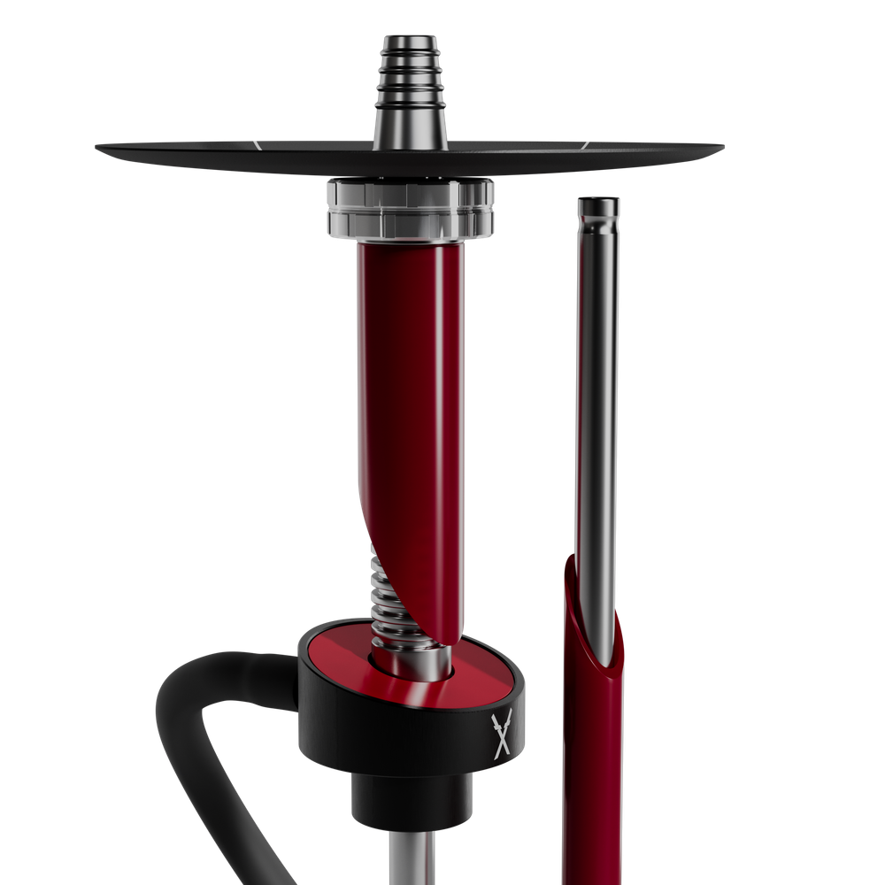 Кальян TANTO mini бордовый (БЕЗ СУМКИ)