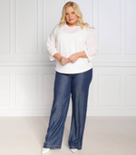 блузка ortisei plus size Persona by Marina Rinaldi - белый(1922012)