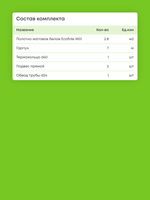 Матовый натяжной потолок 2.8 м2