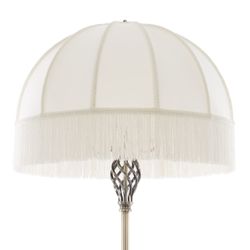 Citilux Базель CL407931T Торшер бронза со столиком и бежевым абажуром