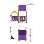 Игровой комплекс Romana 101.55.00