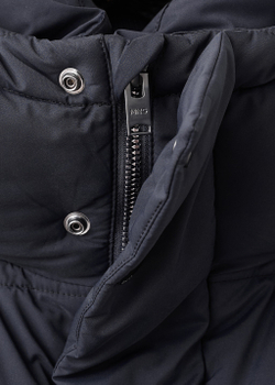 Анорак с утеплителем, капюшоном, водоотталкивающий