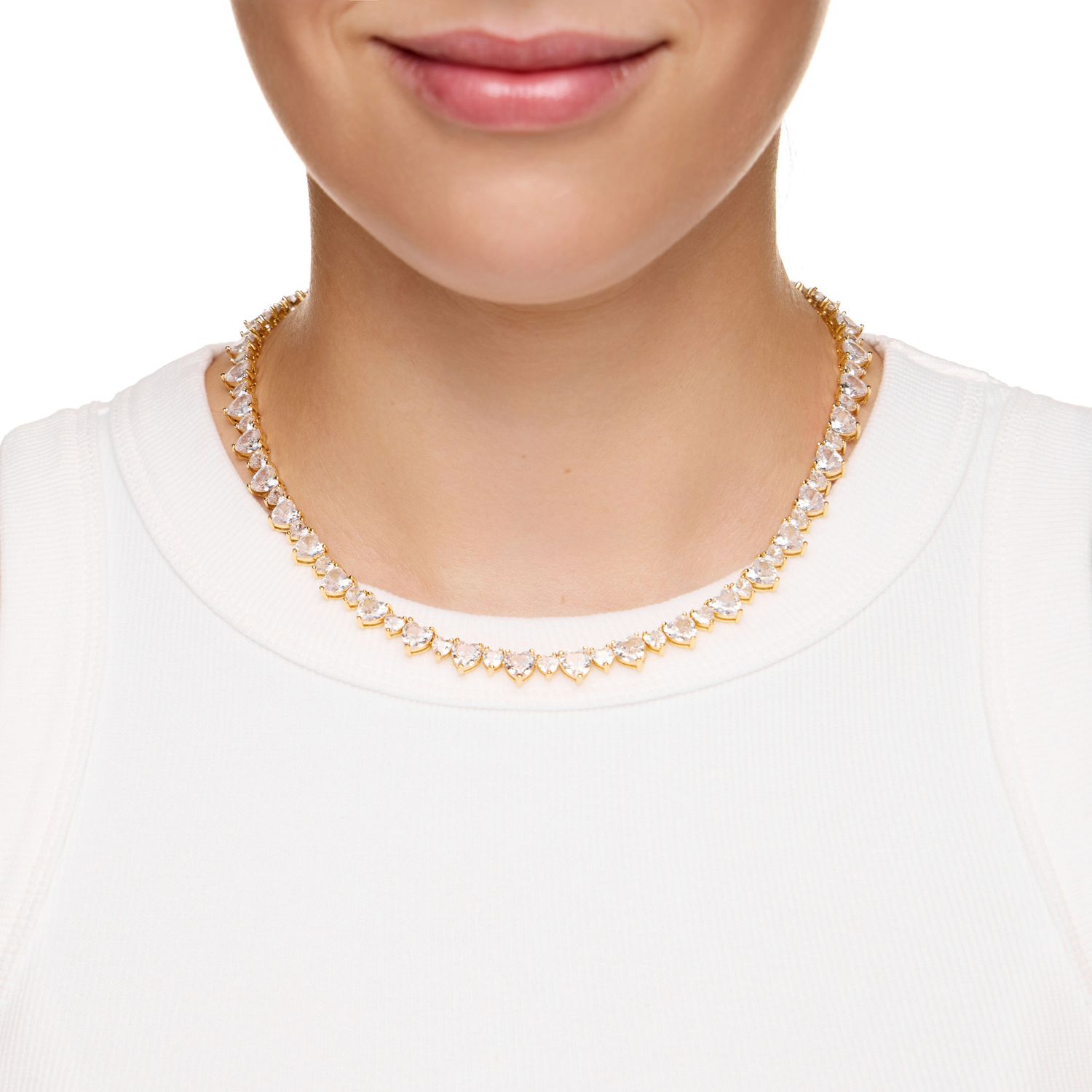 Чокер Heart Bib Gold