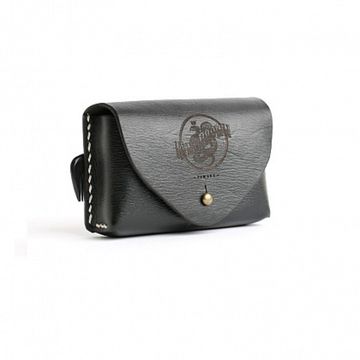 Чехол кожанный для расчески и помады King Brown Pomade черный